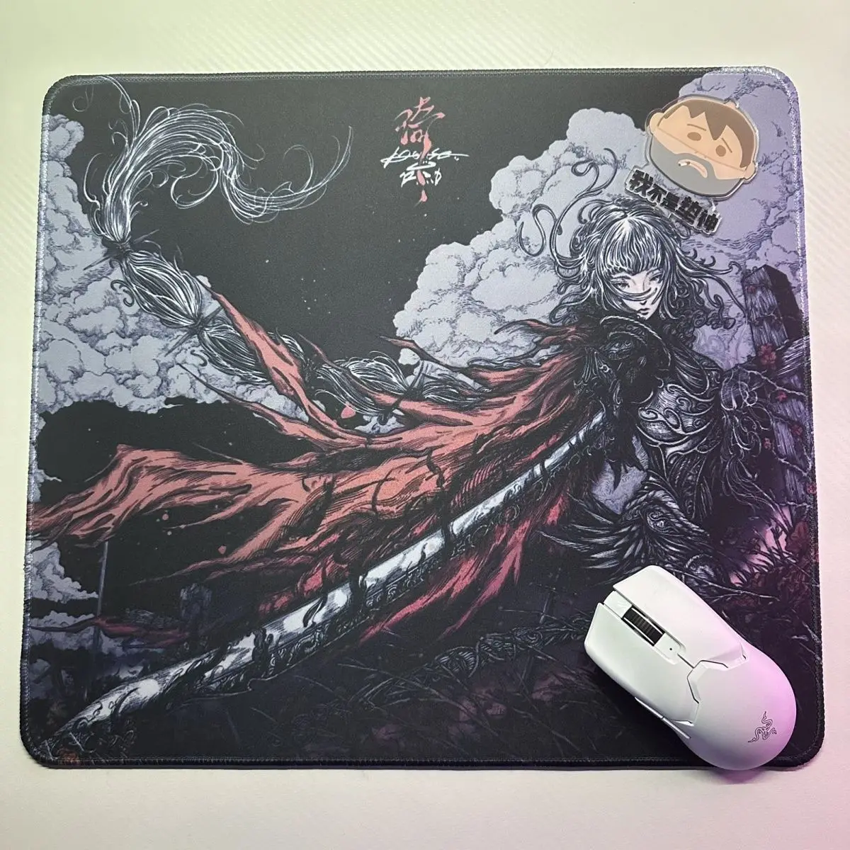 Alfombrilla de ratón de Anime 2025, alfombrilla de ratón profesional de superficie ultrafina para deportes electrónicos, accesorios para juegos de ordenador, alfombrilla de ratón de 450x400