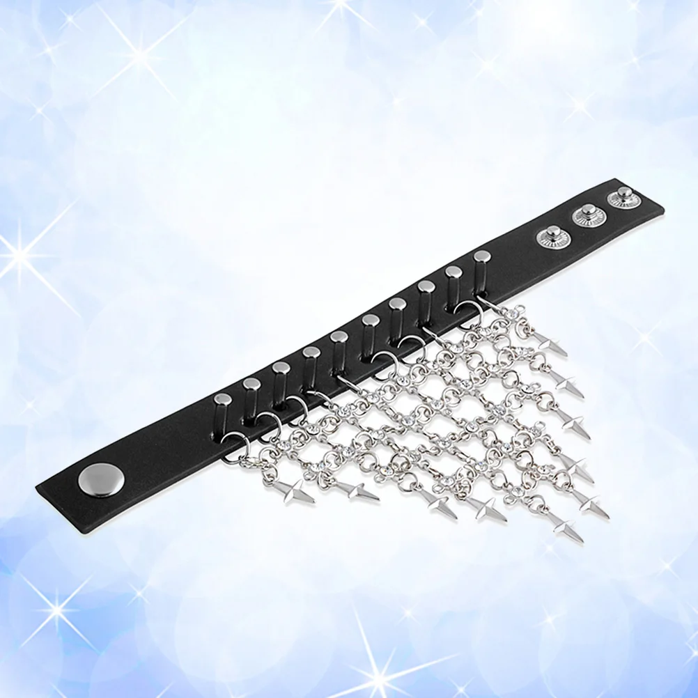 أساور على طراز فاسق للرجال والنساء، إكسسوارات Steampunk عتيقة، هدايا، تصميمات الأصفاد القبلية #4