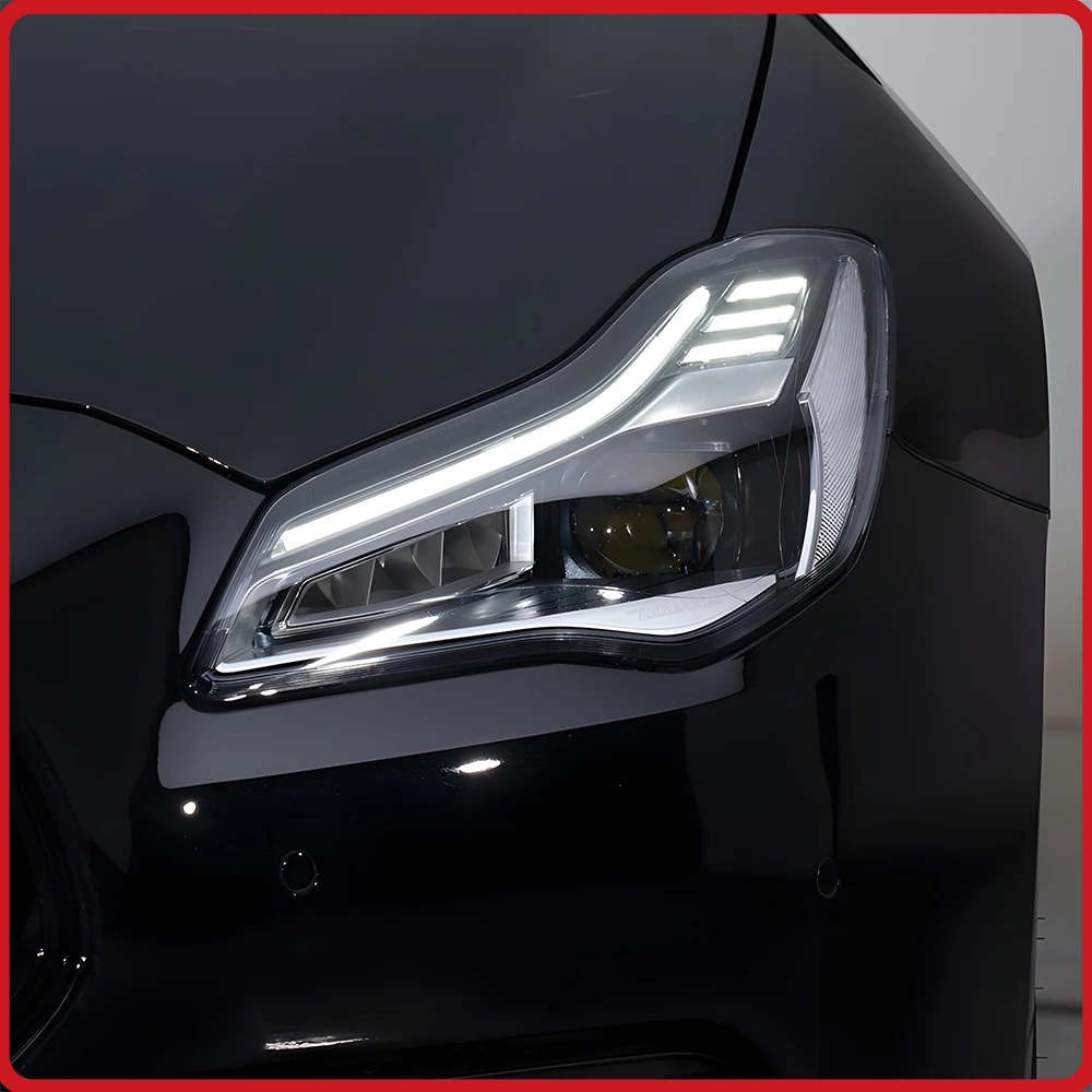 

For Maserati Quattroporte M156 2013-2017 Headlights Assembly Upgrade LED Lens Flashing Turn Light Plug and Play High Quality