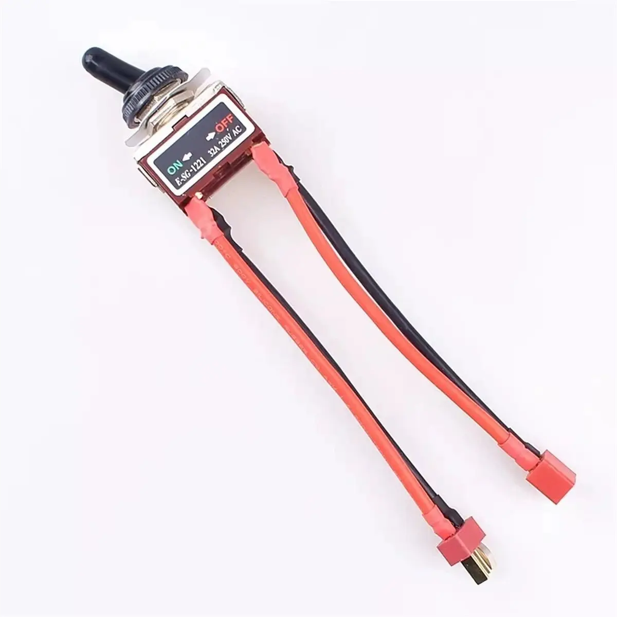 T-Type 32A Waterproof Flame Retardant Connector High Current Plug Master Switch Rocker Toggle T