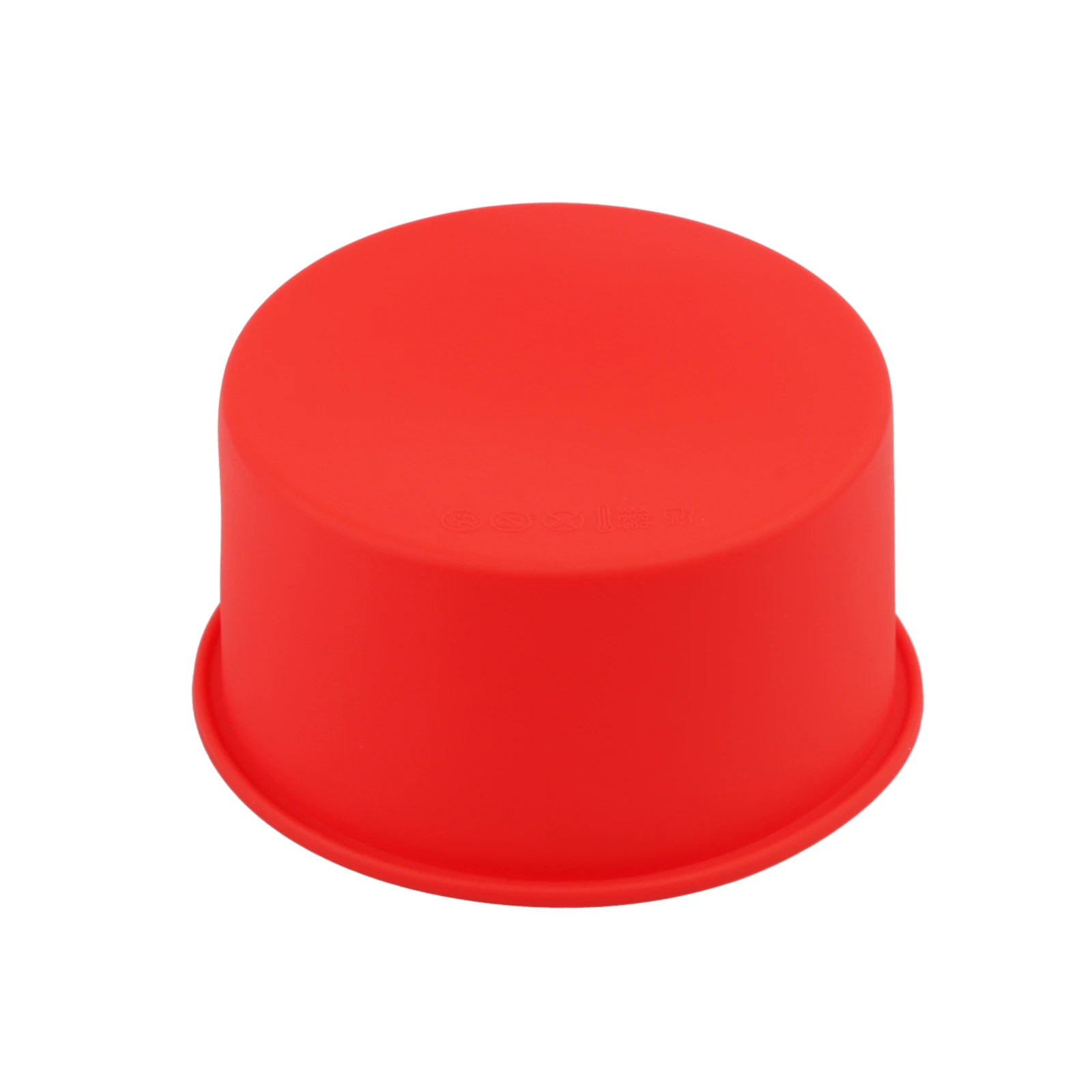1 Piece of 4inch Round Silicone Cake Mold, Suitable for Making Chiffon Cakes, Mousse, Pudding, Jelly, Handmade Soap, Scented Candles, and Other Desserts or Handmade Products - view 4