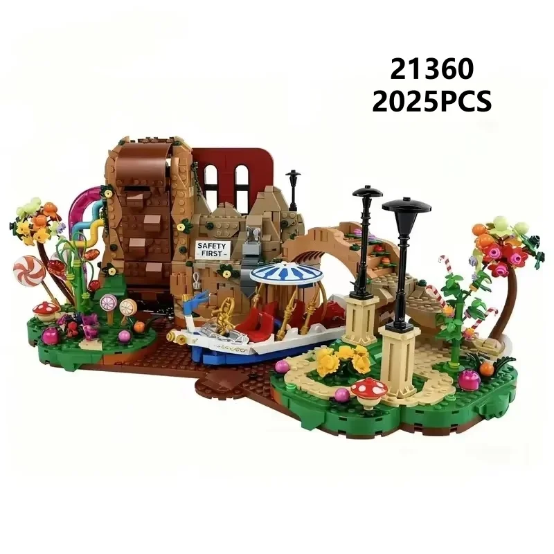 

21360 Chocolate Factory Building Assembly Street View Birthday Gifts 2025Pcs Brick Children's Educational Toys