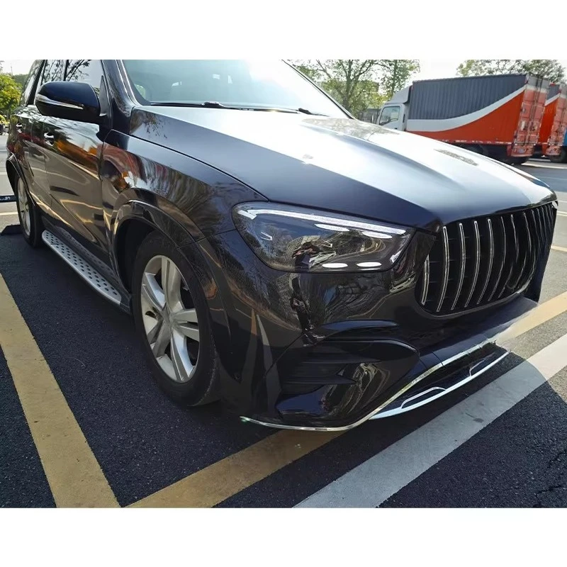 2012-2019 Car Upgrade W167 GLE 63 AMG Front Rear Bumper Lip Headlight Fender Hood Tailgate Grille New Fit for  GLE 53 W166