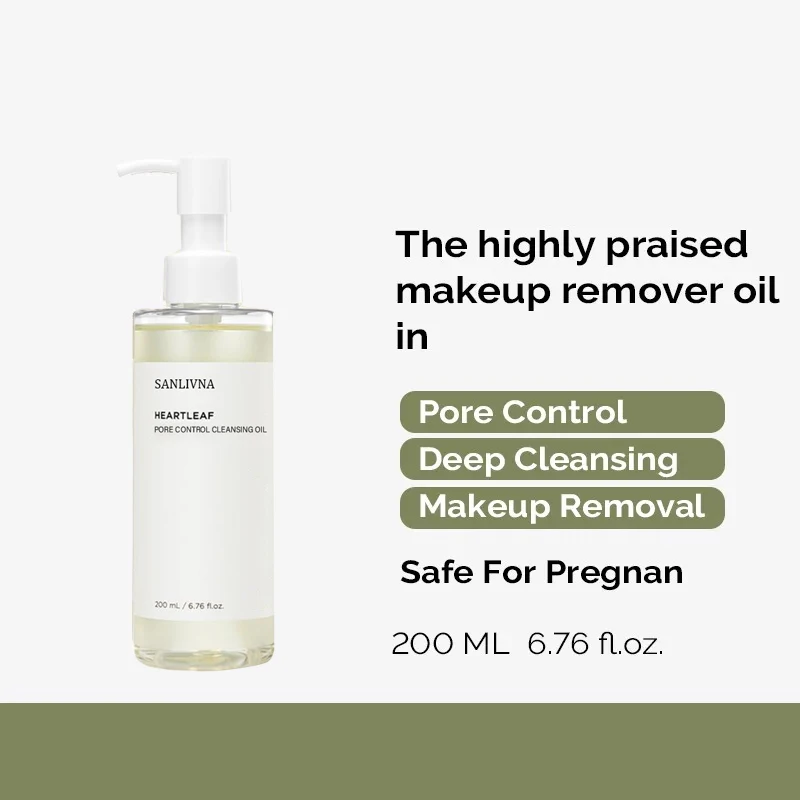 

Heartleaf Pore Cleansing Oil, Exfoliating Facial Cleansing Moisturizing, Moisturizing Skin, Deep Cleansing Oil Control