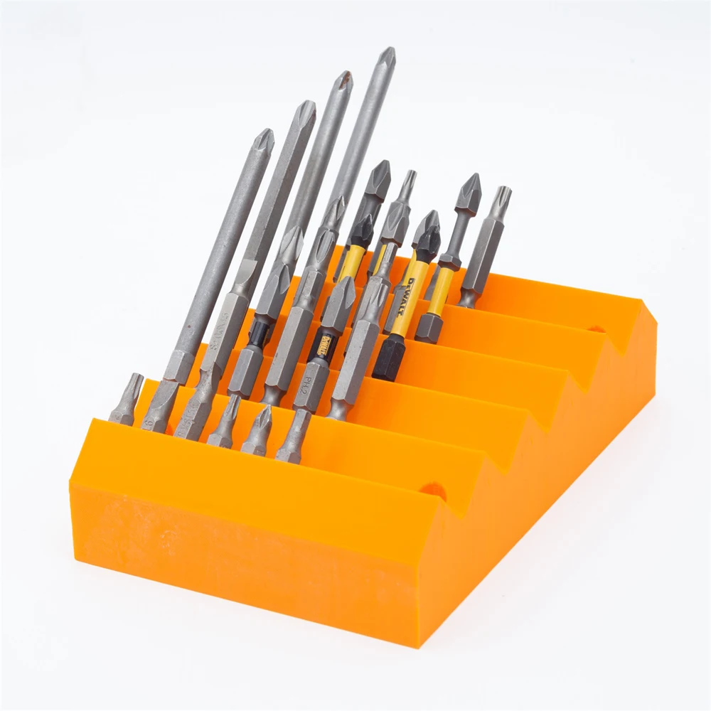 

Portable Hex Bit Rack Rack Hole Bit Storage 1/4 Hex Bit Organizer, Hex Bit Organizer 1/4 Holder