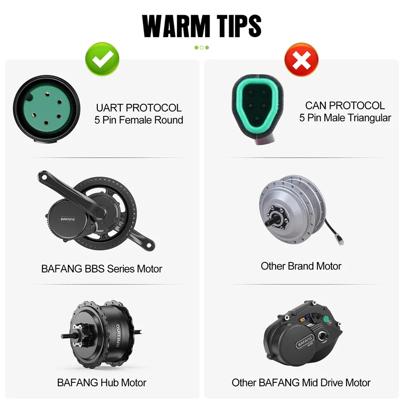 AEF6-Ebike Intelligente LCD Display DZ40 Mini Ebike Bildschirm Wasserdichte Elektrische Fahrrad Meter Für BAFANG BBS02B BBS01B BBSHD