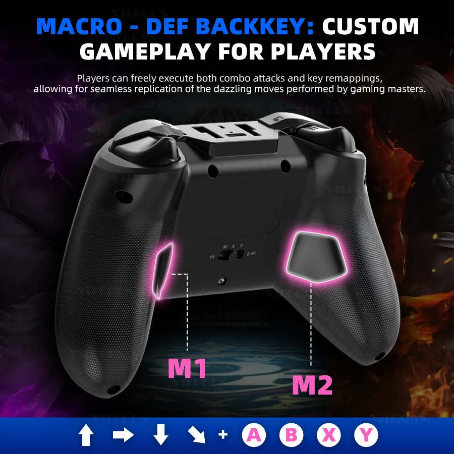 Controller di gioco mobile per gamepad per telefono Android ios con supporto joystick ad effetto Hall XGP, PC e gioco Steam