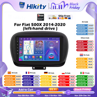 Hikity 8 Core Qualcomm Snapdragon 460 Android Car Radio For Fiat 500X 2014-2020 Carplay Android auto GPS FM WiFi 2din autoradio