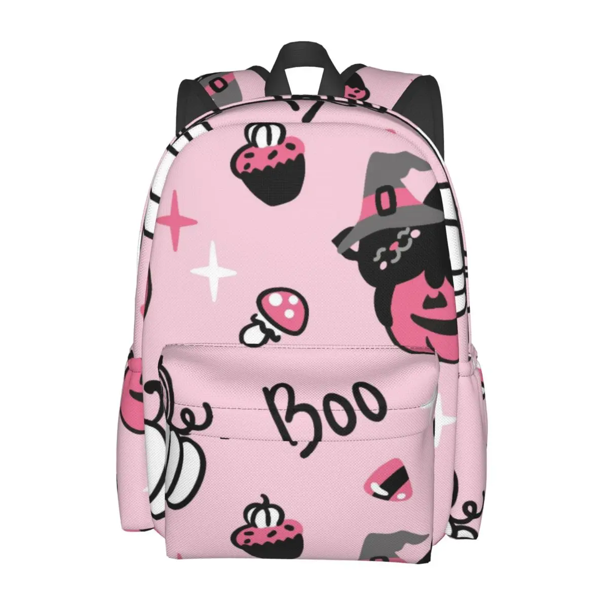 Halloween Pattern Large Capacity Student Backpack Casual Fashion Bookbag Schoolbag(1)