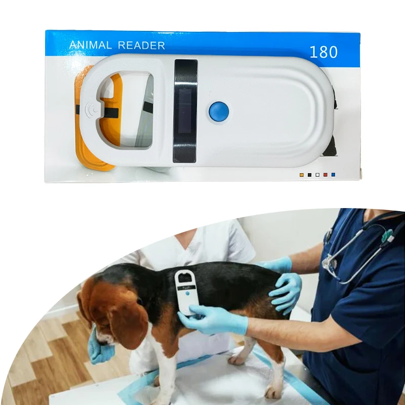 ISO RFID FDX-B Micro ID microchip scanner Identify reader for Equine,Breed dog rescue,companion pet veterinary,Animal Hospital