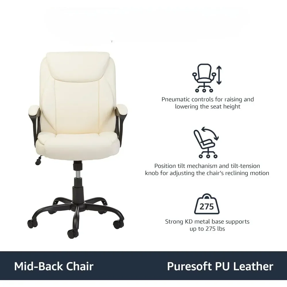 

A Classic PU padding for office chairs, middle backrest, office computer desks and chairs 26"D x 23.75"W x 42"H
