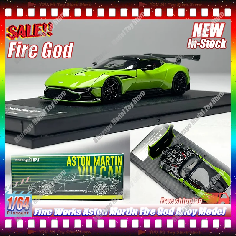 

1:64 In Stock Fw Aston Martin Vulcan Simulation Alloy Miniature Die-Casting Model Custom Children'S Toy Gift Collection Ornament