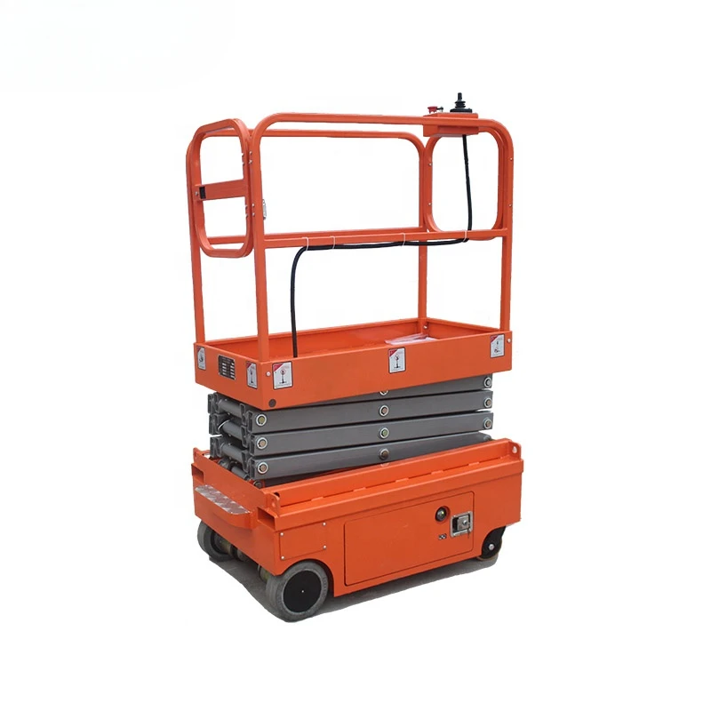 for 6M Portable Battery Powered Mini Scissor Lift Mini Hydraulic Lift Platform