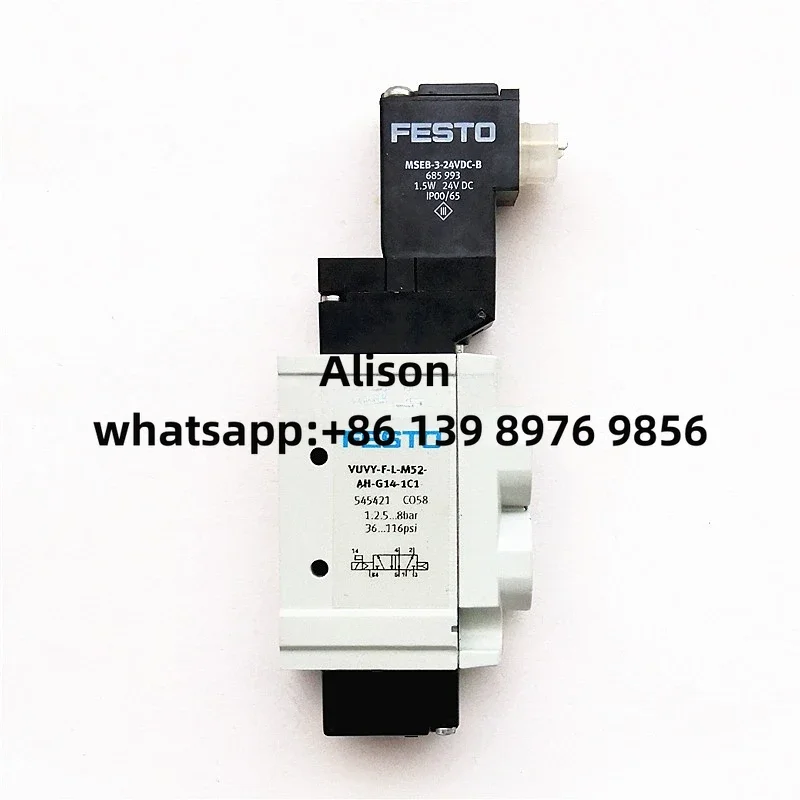 

FESTO VUVY-F-L-M52-AH-G14-1C1 545421