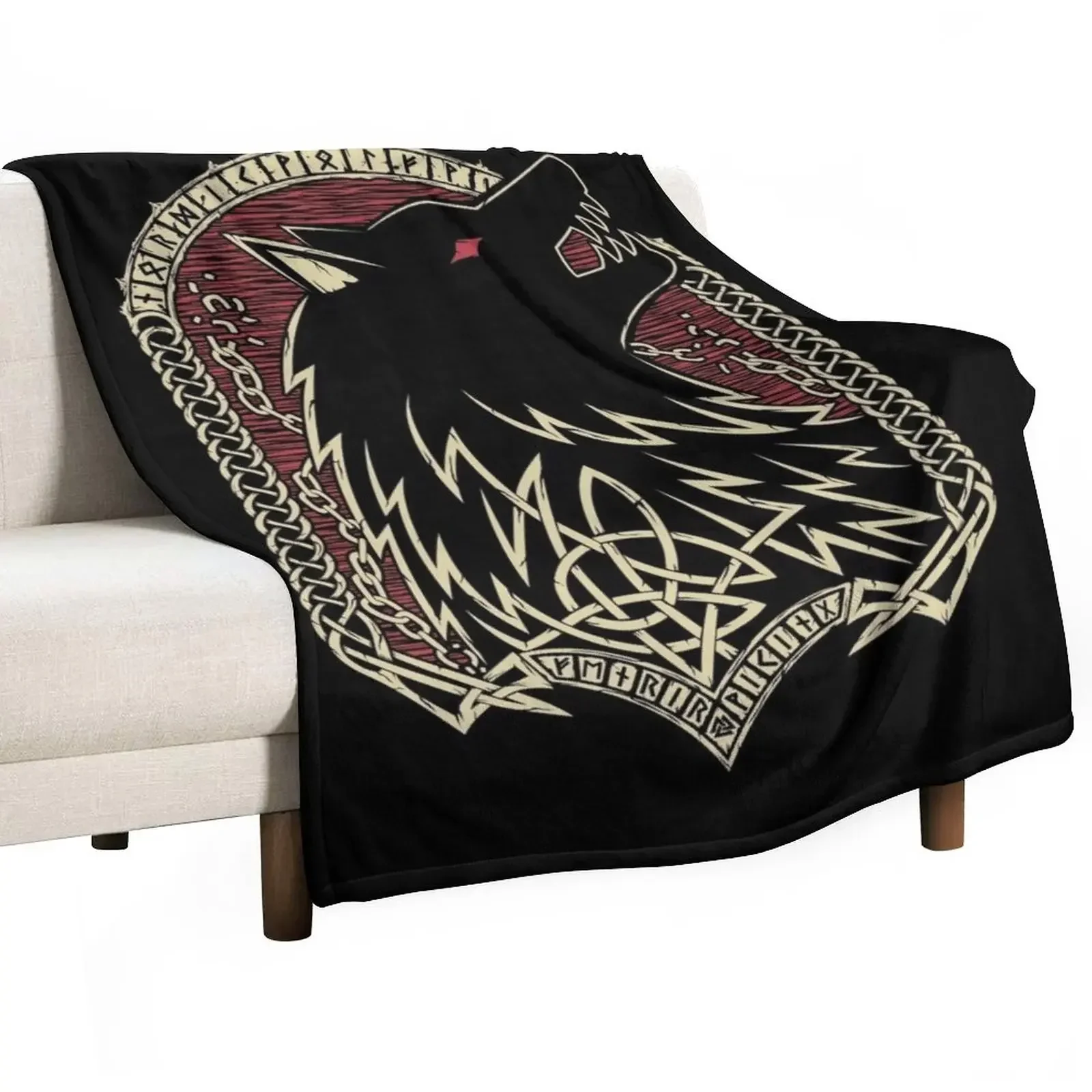 

Fenrir Throw Blanket Soft Decorative Sofas Blankets