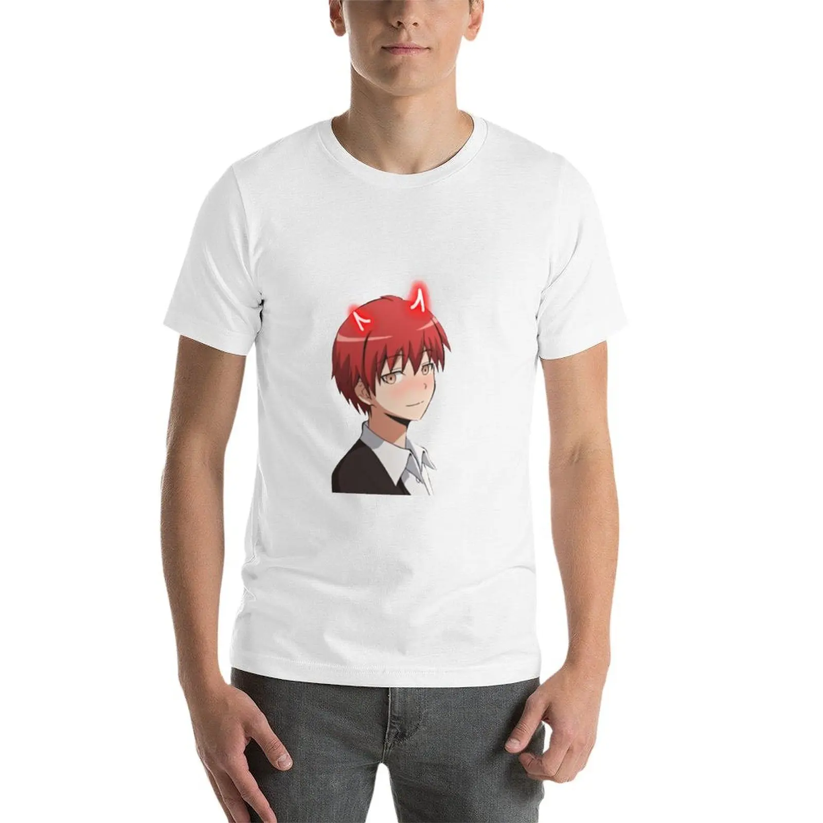 karma akabane T-Shirt summer top aesthetic clothes mens designer clothes