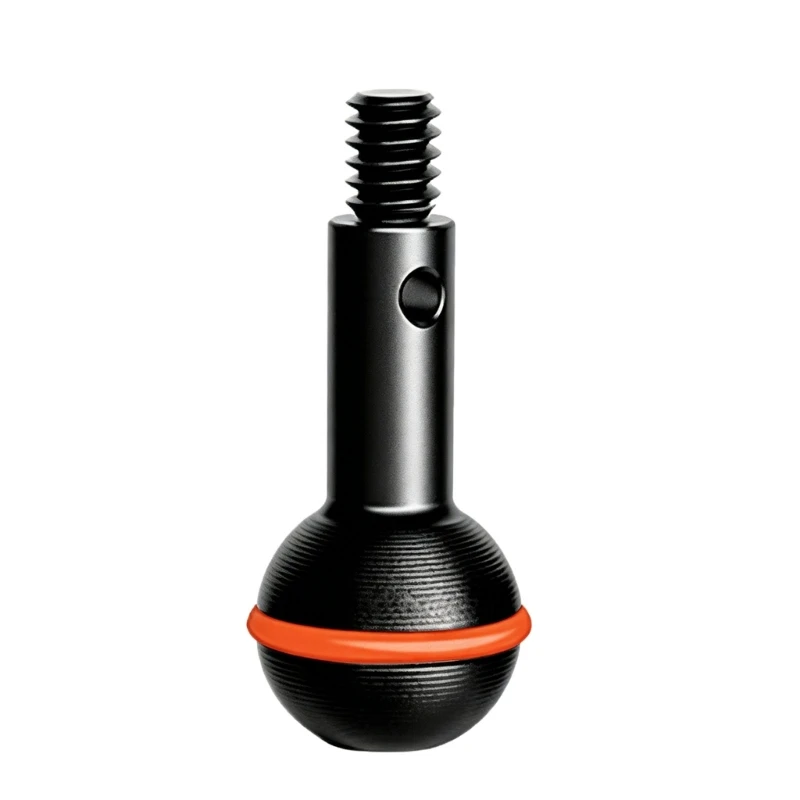 

E65E 17Mm Aluminum Single Ball Head Adapters For Camera Mount With Secure Locking For Monitors Lights Microphones