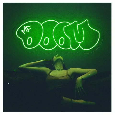 Doom Neon Sign Anime Neon Sign Wall Sign Friends Home Decor Sign Friends Gift Ideas Cartoon Neon Sign