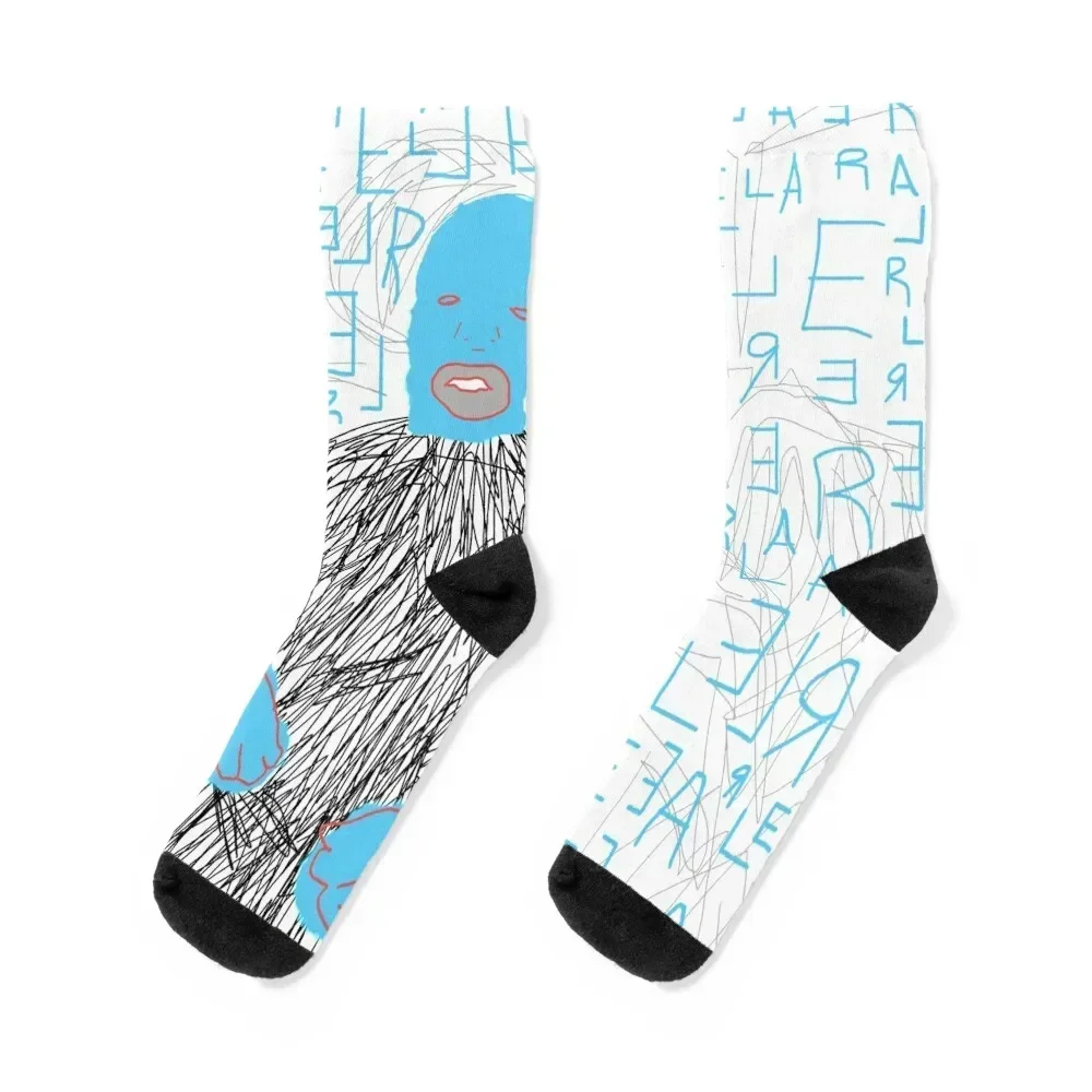 EARL SWEATSHIRT of ODD FUTURE with a light blue hue Socks Climbing hiking anti slip football Socks For Girls Men's