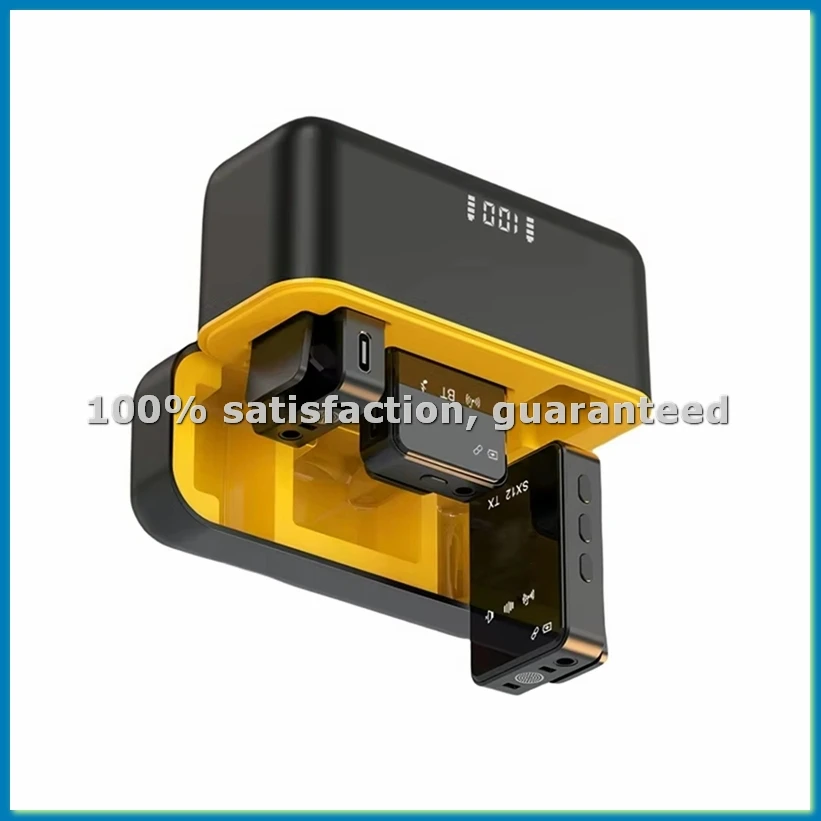 

Беспроводной петличный микрофон с шумоподавлением, портативный для прямых трансляций, //Android Recording Mic-A25R