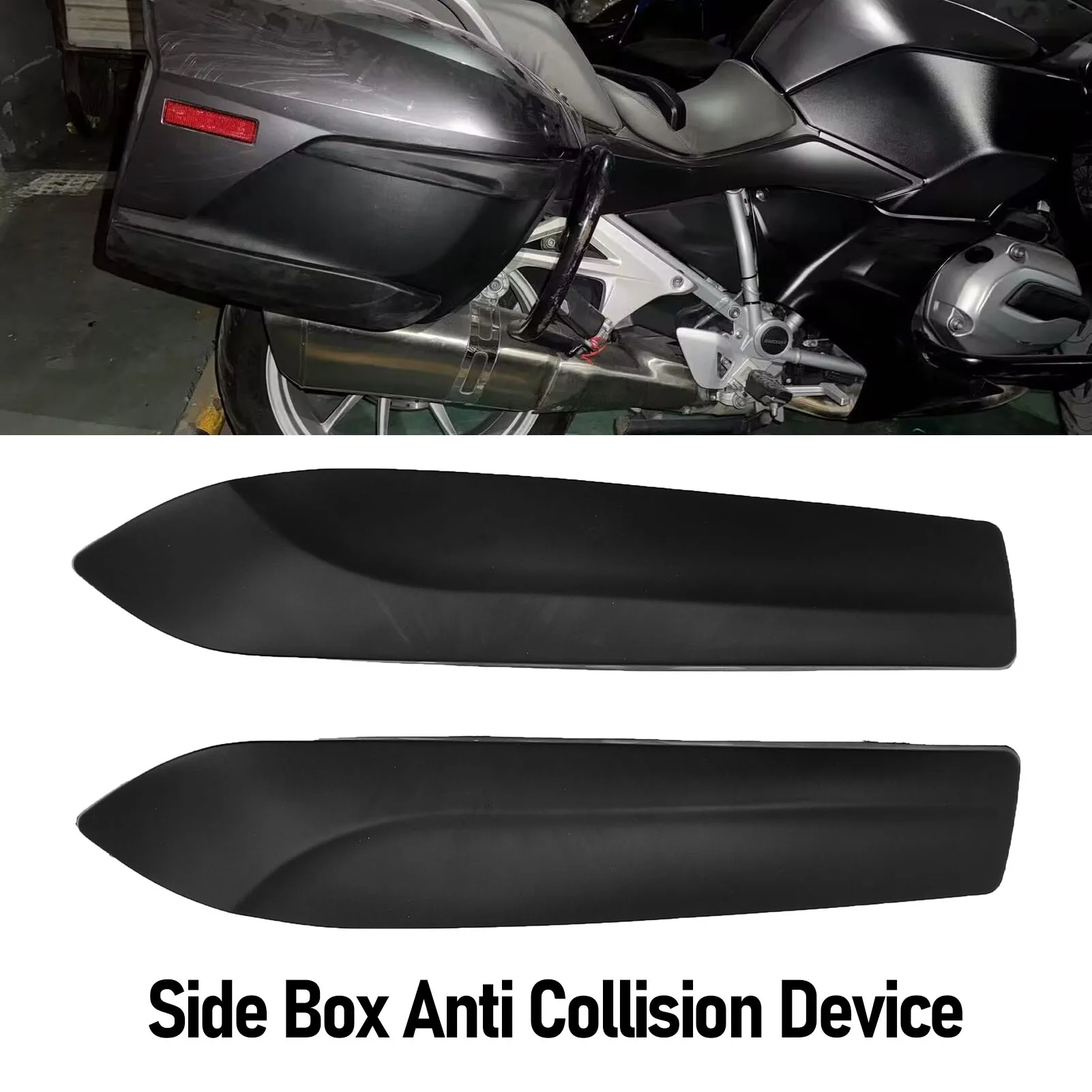 

Motorcycle Side Case Panel Protector Comprehensive Robust Motorcycle Side Box Anti Collision Device for Motorbike