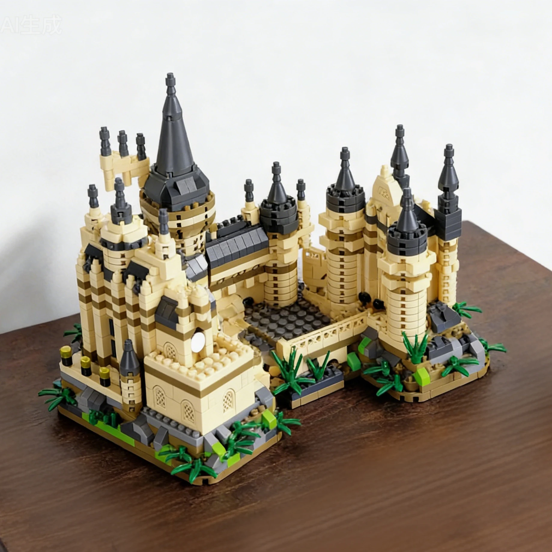 Magic Harry Castle Diamond Bricks Building Set, Medieval Modular Castle Architecture Collection Blocks Kit for Adult and Teens