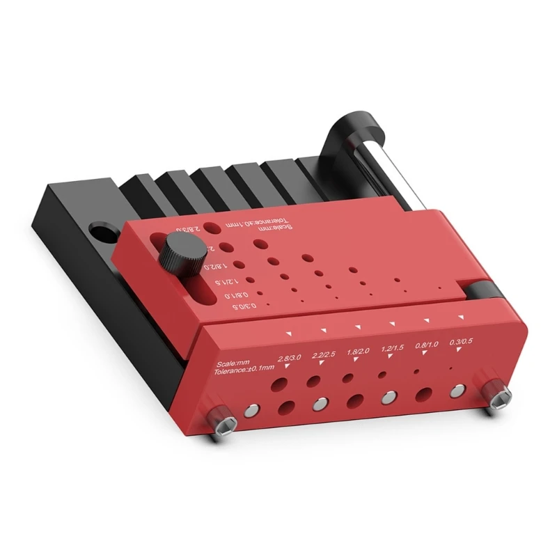 

652F Accurate Metal Drilling Guide Borehole Positioner Locator For Woodworking And DIY Projects With Proper Positioning