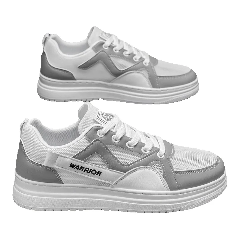 Pull-back Mesh Shoes For Men, Men's Sneakers, New Popular Spring-summer White Shoes, Versatile Sports And Casual Shoes For Men_vogvips.com