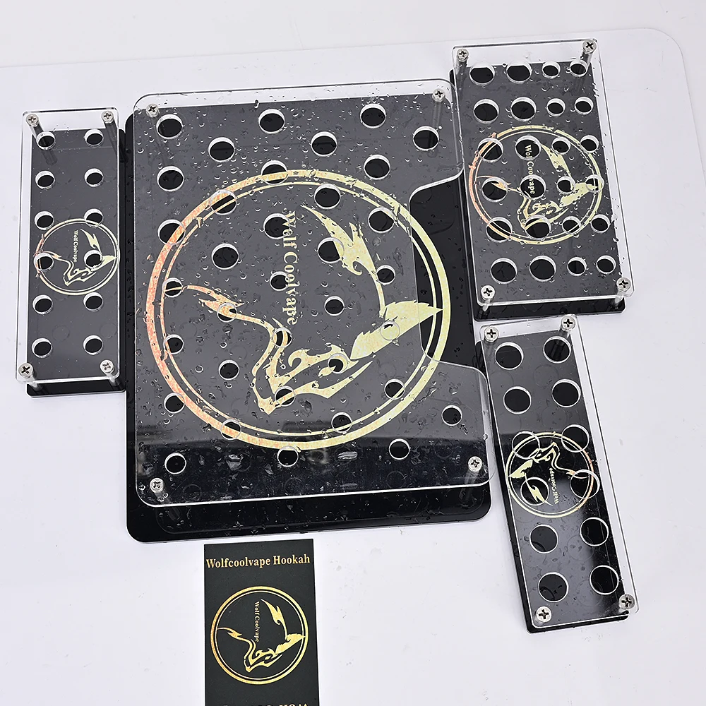 

Wolfcoolvape 510 drip tips 810 drip tips Vape Acrylic Stand Vape Accessories for Tank vaporizer Atomizer