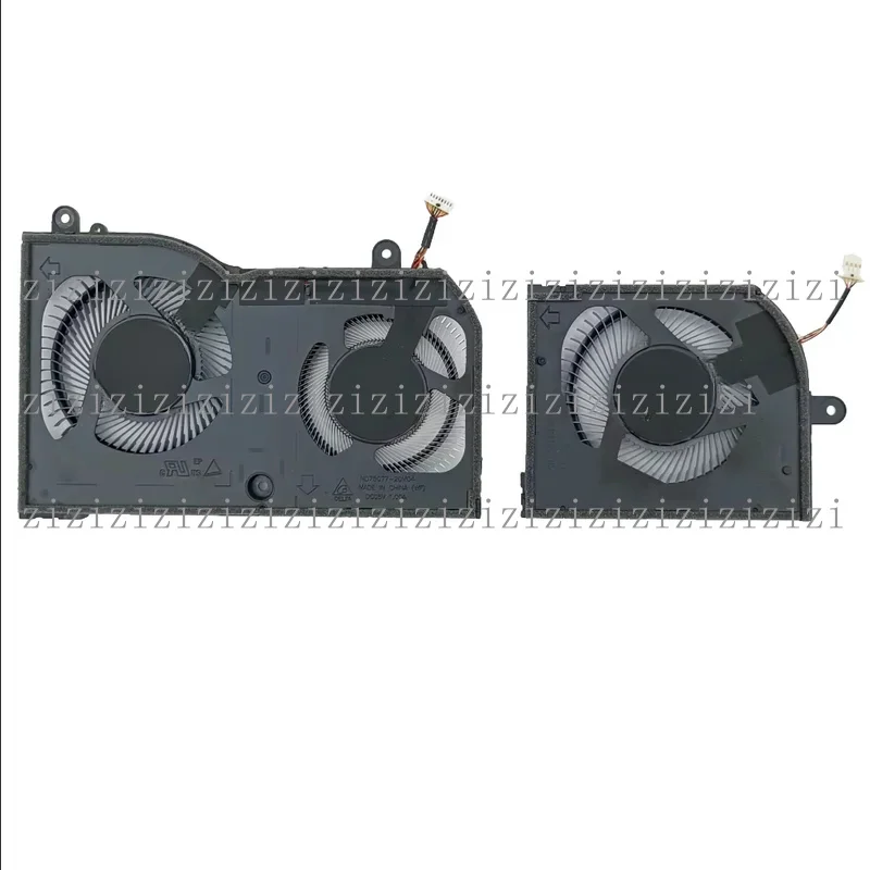 Nuevo Ventilador de Refrigeración para CPU y GPU para Acer PT516-51S Predator Triton 500SE 2022, Radiadores de Refrigeración para Computadora ND75C50-20M03 ND75C77-20M04