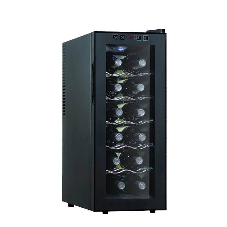 8 Bottles Mini Semiconductor Electric Refrigerator Wine Cooler /Domestic Wine Fridge