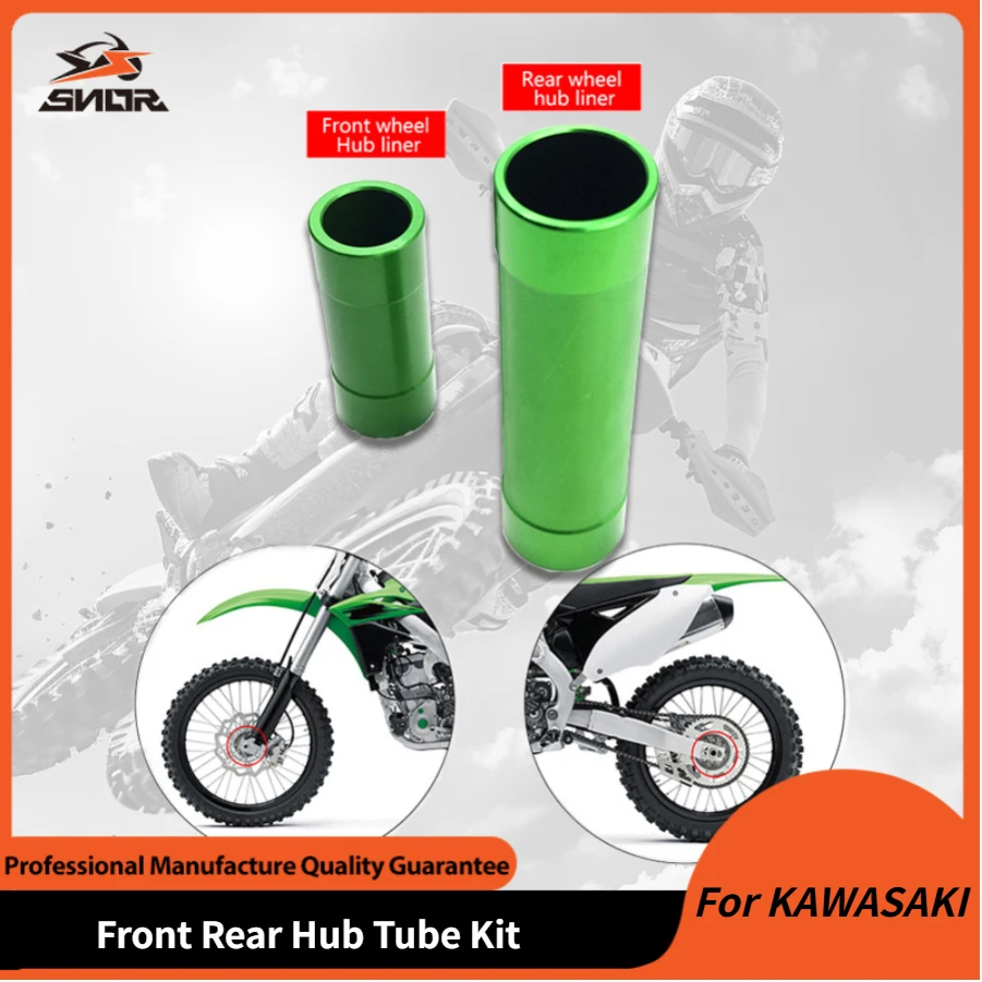 

SNOR для KAWASAKI, передняя и задняя ступица, подшипник колеса, комплект проставки, CRF SXF YZF KXF, аксессуары для мотоциклов, часть