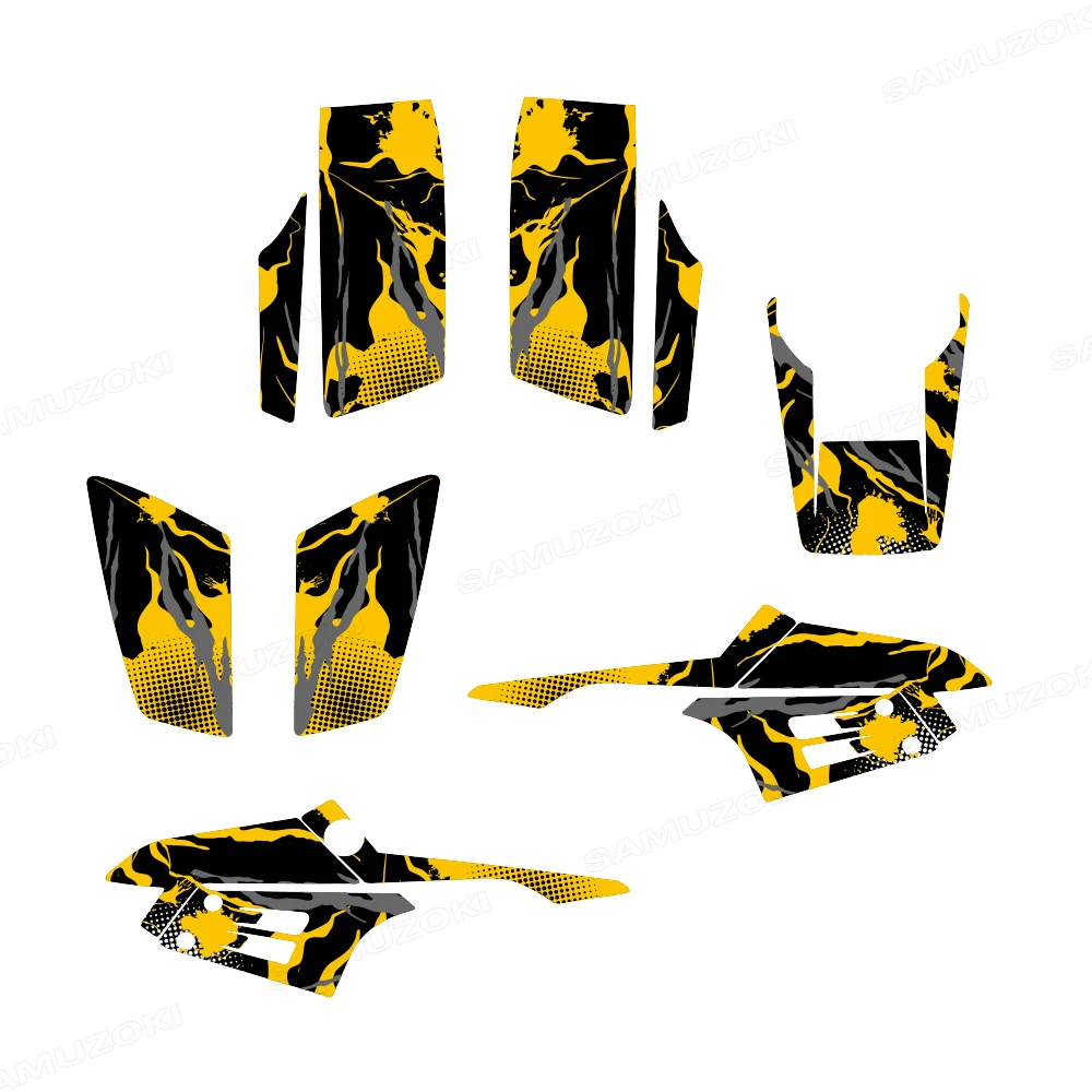 

Графические наклейки для квадроцикла Yamaha Warrior 350 1987-2004, гоночные кроссовые стикеры