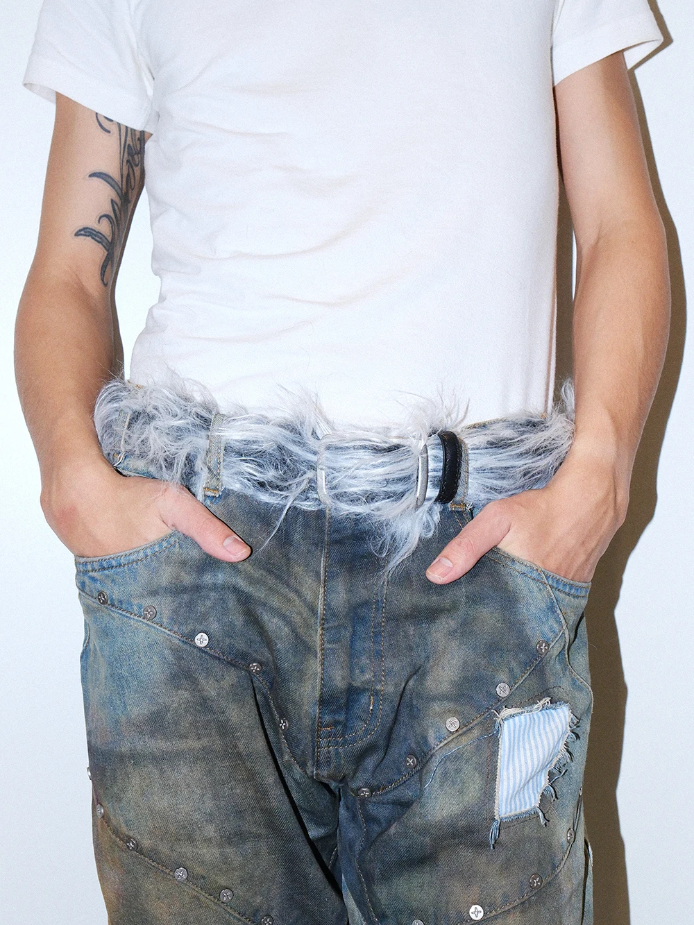 ceinture-en-cuir-de-vachette-pleine-fleur-avec-velours-long-en-alliage-de-zinc-design-y2k-audacieux-pour-petite-fille-accessoire-de-style