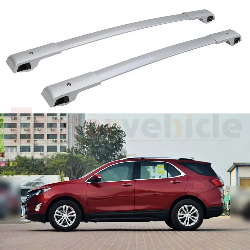 

US Stock Cross Bars for 2018 - 2024 Cherolet Equinox GMC Terrain Roof Rack Rail