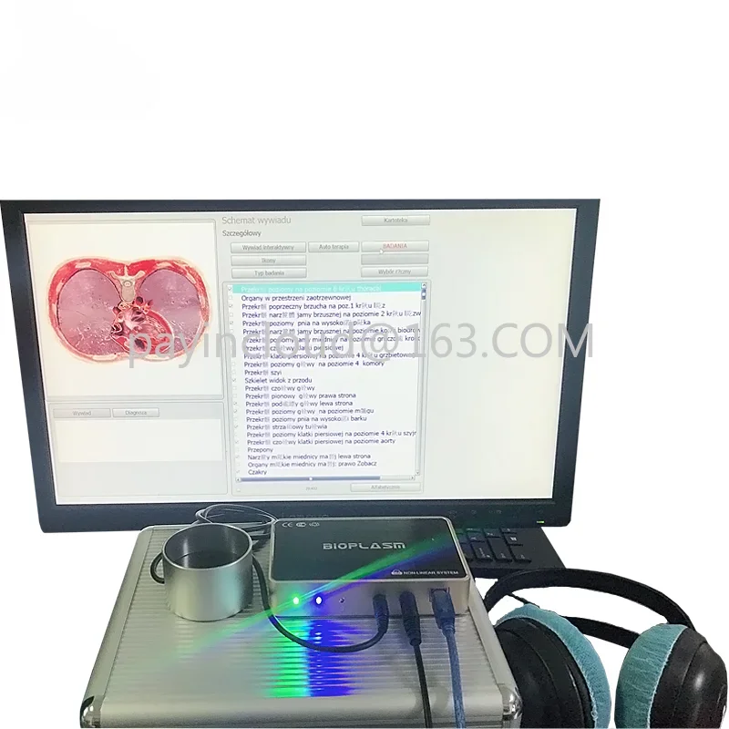 Bioplasm-nls 2 In1  Nls Pro Quan-tum Health Test Machine Scanner Health Analyzer