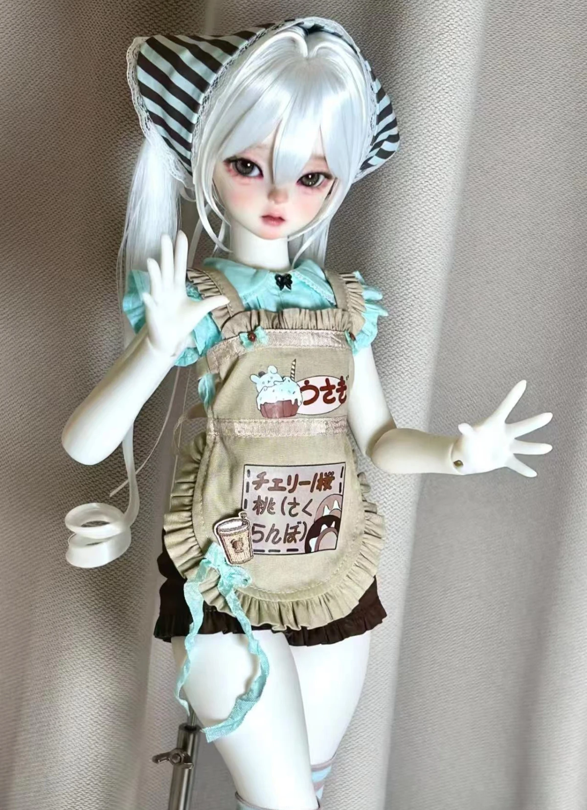 1/6 1/4 Doll's Clothes Suit for 30/45cm Male Female Bjd Doll Cute Cartoon Set Toys Play House Dress Up Doll Accessories,no Doll