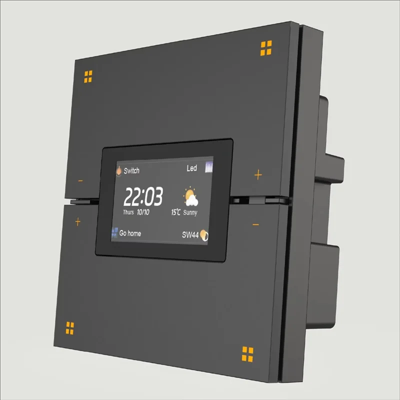 Stilvolles Smart Home Control Panel Smart Home Control Panel Wifi Tuya Smart Home Control Panel