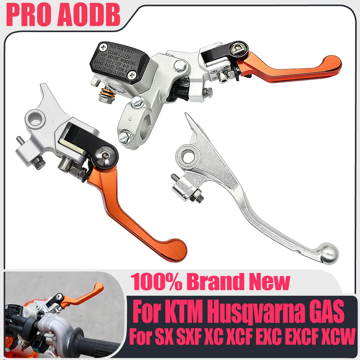 

Brake Master Cylinder Clutch Pump Brake Lever For KTM Husqvarna SX SX-F XC XCF EXC EXC-F XCW XCFW TPI Six Days TE FE TC FC TX FX