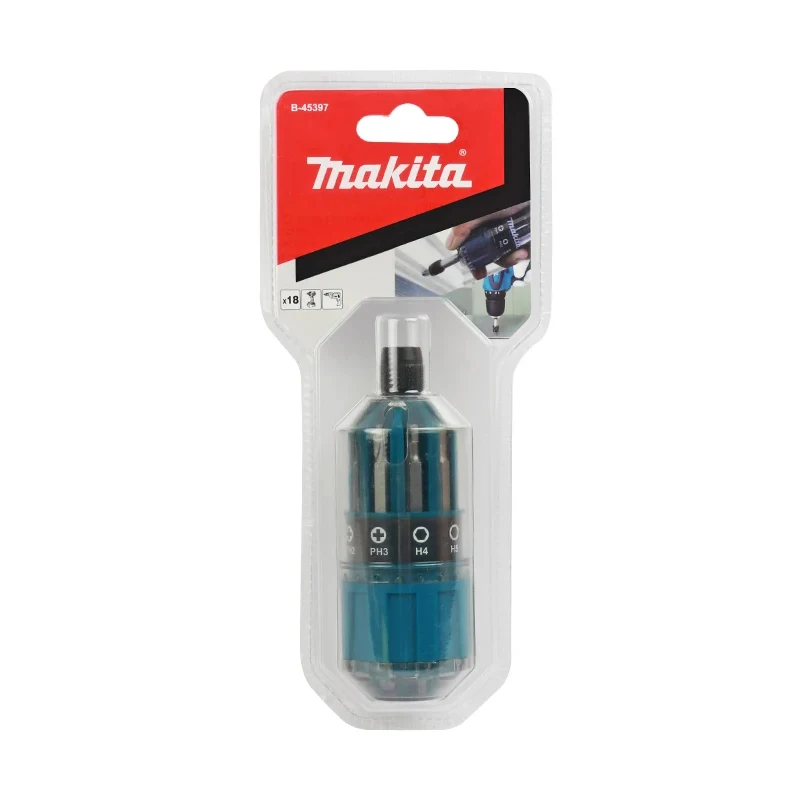 Imagem -03 - Makita tipo de Impacto Bit Caixa de Soquete Hexagonal Série Chave Hexagonal Chave de Fenda Catraca Magnética Ferramenta Peças Reposição Série