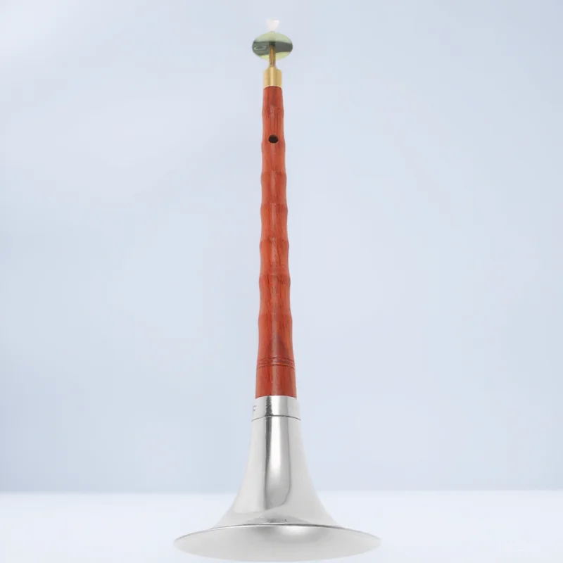 

1 Set F Key Wood Suona Instrument Ethnic Wind Beginner Chinese Traditional Woodwind Easy Carry Long Service