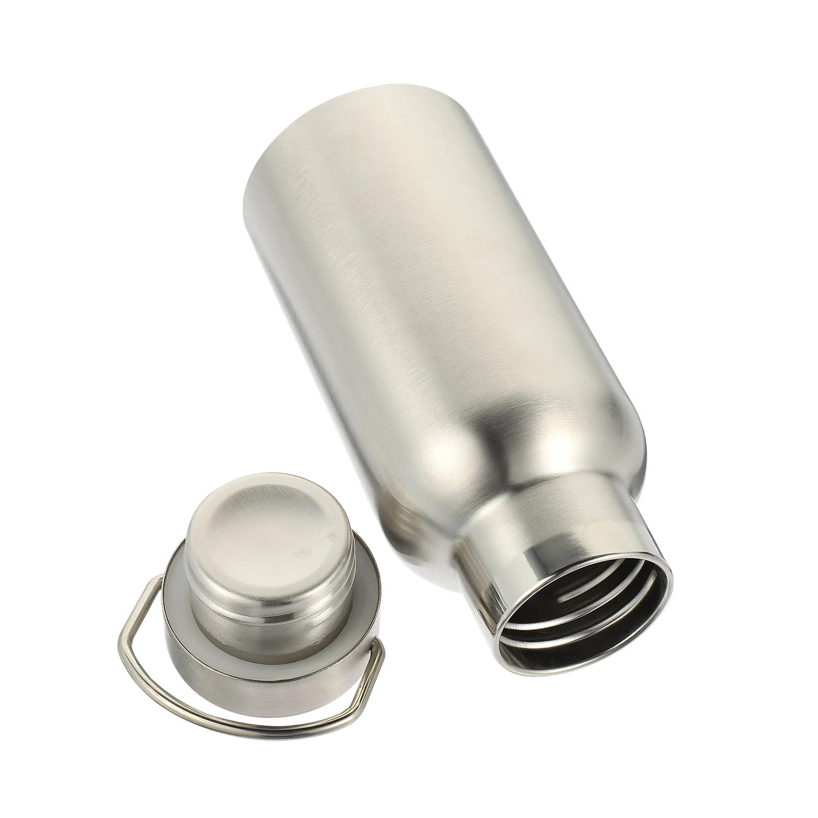 

Insulated Stainless Steel Water Bottle Leak-Proof Lid for Tea Juice Carbonated Drinks Portable Travel Sports Bottle Heat Cold