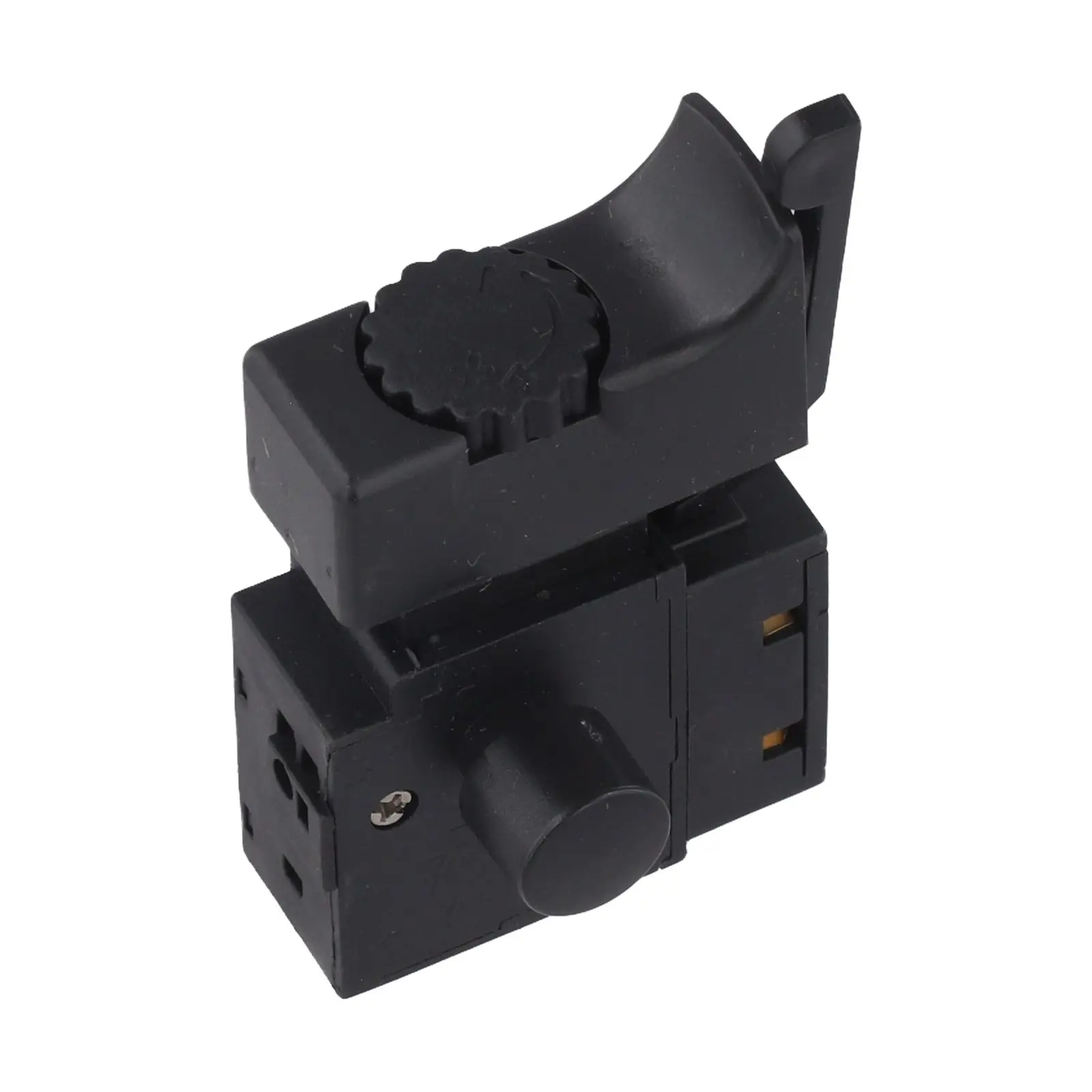 For SPST Type Trigger Button Switch 6A 250V Electric Drill Speed Control Trigger Button Switch Plastic Speed Regulating Switch