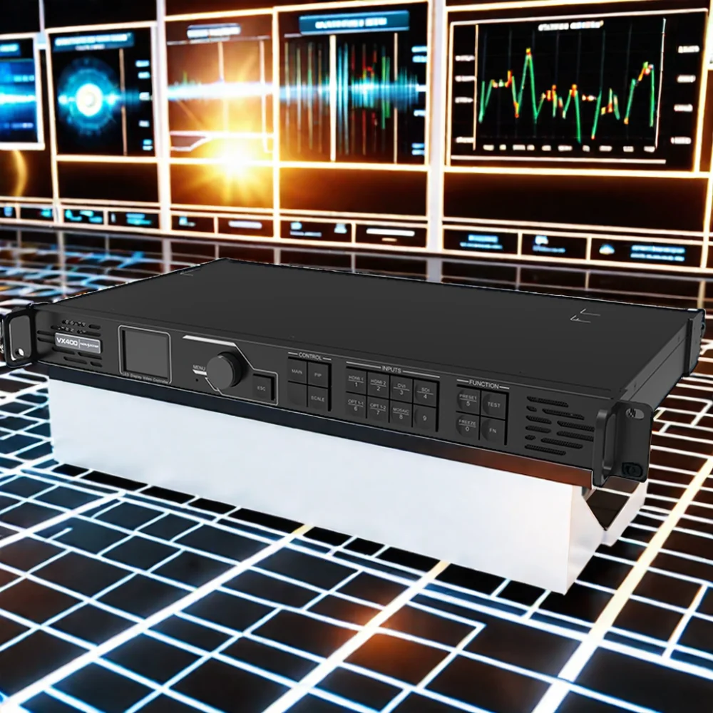 

Новый видеопроцессор Novastar VX400 для внутренних и наружных LED-экранов, рекламное оборудование для видеостен