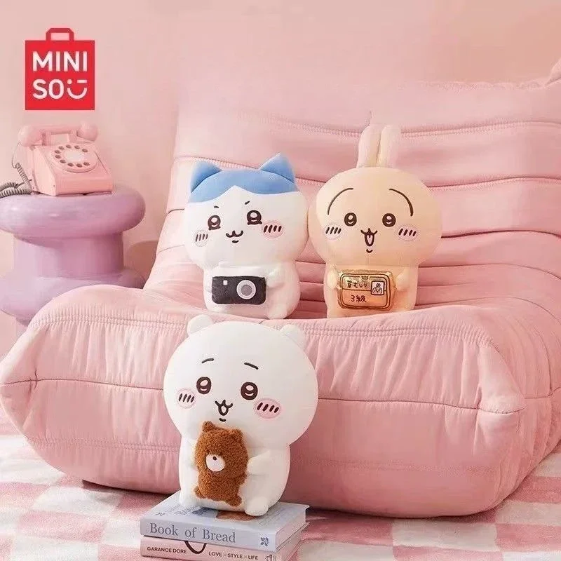 

MINISO Chiikawa Hachiware Usagi Kawaii аниме мультфильм плюшевые игрушки кукла модные трендовые подарки подарок на день рождения подарки для девочек