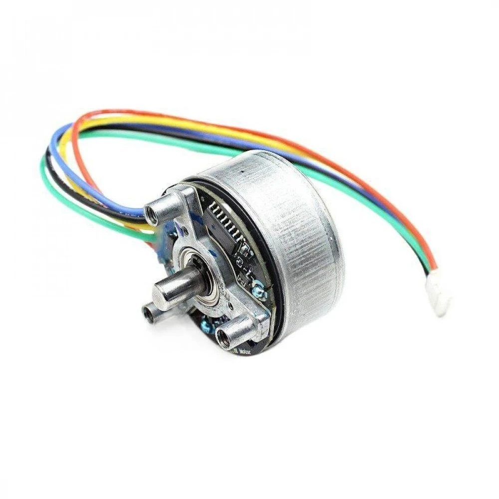 

BL3825O-067 Outer Rotor Brushless Motor DC12V 3800RPM Support PWM Speed Control Forward Reverse 6mm D-Shaft Brushless Motor