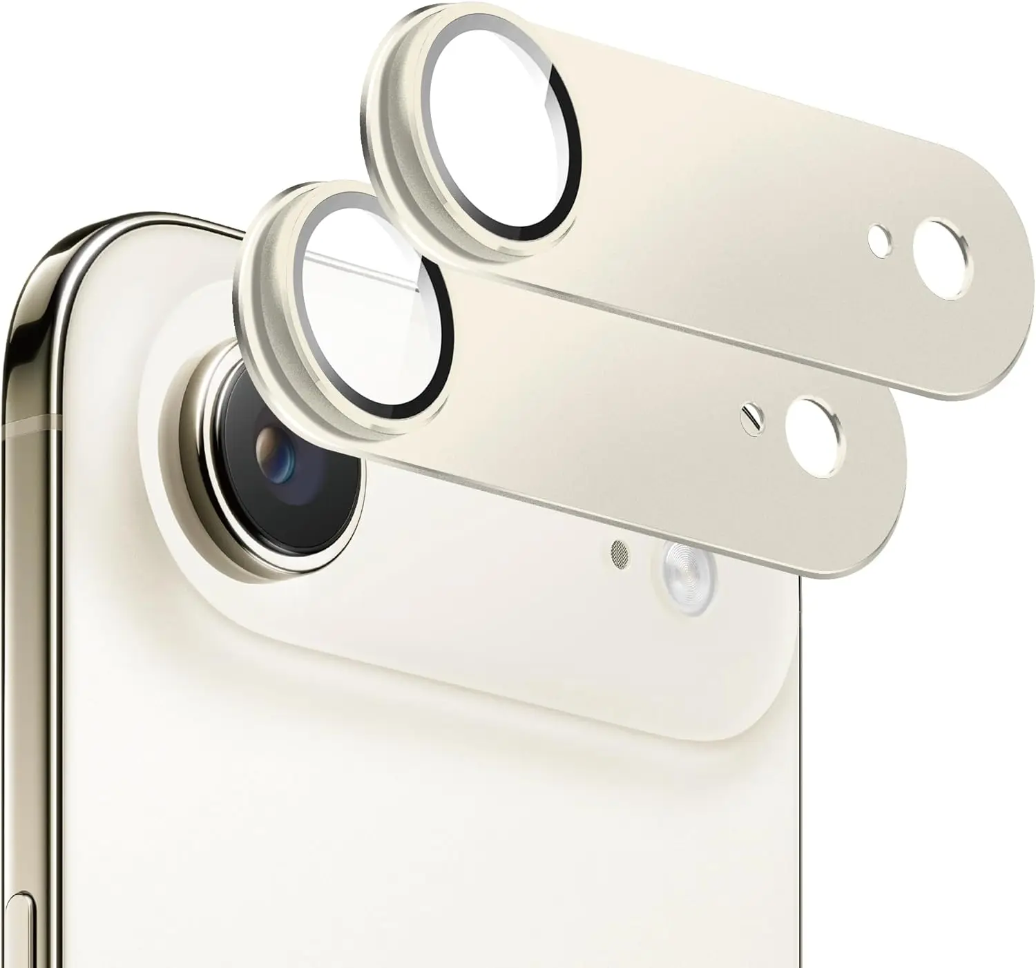Metaal gehard glas camerabeschermer voor iPhone 17 Pro Max Lensbescherming voor iPhone 17 Pro Air Phone Lens Cover Accessoires