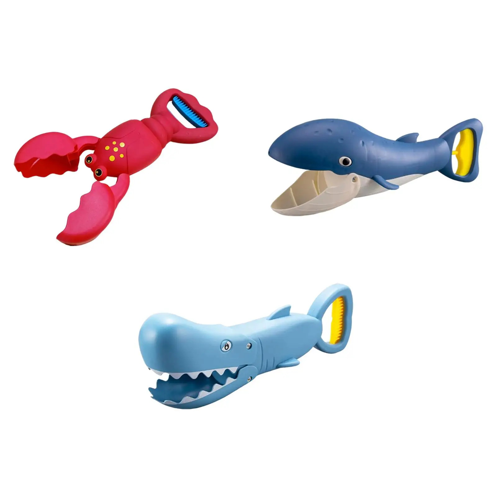 Giocattolo da spiaggia per bambini, a forma di animale, cartone animato, clip da gioco portatile per scavatore di sabbia per regalo di compleanno,