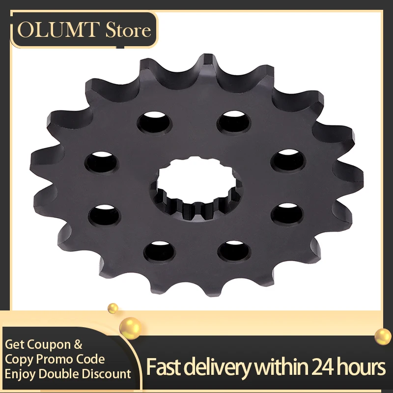

Motorcycle Parts 525-17T Front Sprocket Chain Gear For 660 765 Street Triple R 675 Daytona 800 Tiger XCA 900 Tiger Rally pro