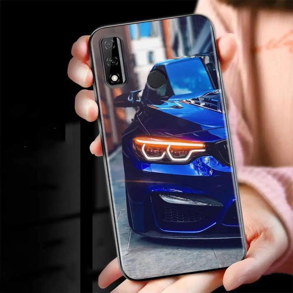 Case For Huawei Y6 Y7 Y9 2019 Y6p Y8s Y9s Y7a Back Cover Mate 10 20 Lite 30 40 Pro Case Soft Funda Male Men Brand SUV Sports Car